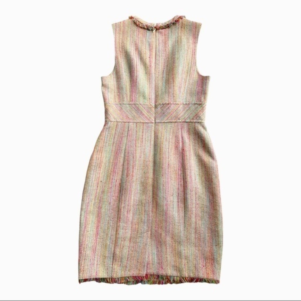 Trina Turk Multi-Color Silk Blend Sleeveless Dress Size 8 - Picture 2 of 5